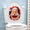 3D samolepka  Santa Claus