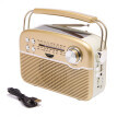 Solární retro rádio