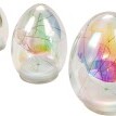 LED fénydekoráció Tojások, 3 db-os szett