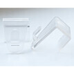 2 okenní klipy, transparentní