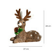 1 db ülő rénszarvas