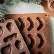Formă de silicon pentru cornulețe, 30 buc