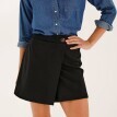 Sukňové šortky z úpletu Milano