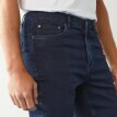 Jeansy proste z 5 kieszeniami, wykonane z elastycznego denimu, dla osób o wzroście 170-178 cm, długość wewnętrzna nogawki 77 cm