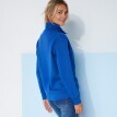 Bluza ze stójką zapinana na zamek, wykonana ze szczotkowanego moltonu