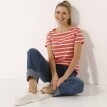 Pruhované tričko s krátkymi rukávmi