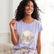Pyžamové tričko s krátkymi rukávmi a potlačou Nature Sauvage