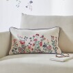 Polštář Folk s výšivkou květin