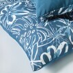 Přikrývka z mikrovlákna s potiskem tropických listů 400g/m2