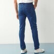 Rovné džínsy s 5 vreckami zo strečového denimu, pre nižšiu postavu