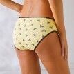 Sada 4 kalhotek midi se sladěným motivem včel