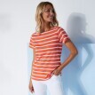 Koszulka w paski z krótkim rękawem