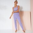 Pohodlné úpletové nohavice na jógu