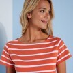 Koszulka w paski z krótkim rękawem
