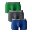 Zestaw 3 par bokserek EKSIOS z gumką w pasie i dłuższym tyłem
