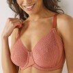 Koronkowy biustonosz Easy Support marki Chantelle, z fiszbinami