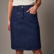 Krátká džínová sukně
