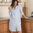 Pruhovaná noční košile