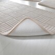 Kúpeľňová predložka s ratanovým vzorom