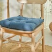 Zestaw 2 kwadratowych, jednolitych poduszek na krzesła marki Colombine®