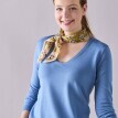 Pulóver s výstrihom do  V
