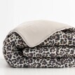 Přikrývka z mikrovlákna s leopardím vzorem 200g/m2
