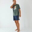 Pyžamo so šortkami a potlačou pétanque