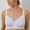 Bavlnená podprsenka s tvarovanými košíkmi, bez kostíc