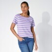 Koszula w paski z krótkim rękawem