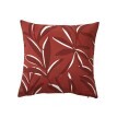 Set de 2 fețe de pernă cu imprimeu cu frunze
