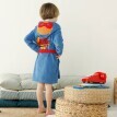 Detský župan super hrdina s kapucňou, froté bavlna 340g/m2