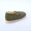 Manšestrové bačkory s vlněnou podšívkou