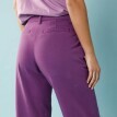 Pantaloni largi din twill pentru siluete delicate