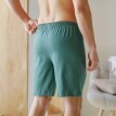 Pyžamové jednofarebné šortky