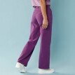 Pantaloni largi din twill pentru siluete delicate