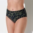 Plavkové kalhotky Floresta s vysokým pasem a potiskem
