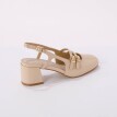 Slingback poltopánky