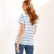 Proužkované tričko s kulatým výstřihem