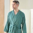 Jednofarebný župan z buklé froté zn. Colombine® s kimono golierom
