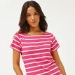 Pruhované tričko s krátkymi rukávmi