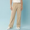 Pantaloni largi din twill pentru siluete delicate