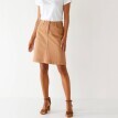 Zoštíhľujúca krátka sukňa s vnútorným spevnením