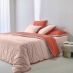 Bavlnené dvojfarebná posteľná bielizeň