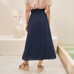 Dlhá krepónová sukňa