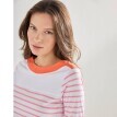 Pruhované tričko s dlhými rukávmi