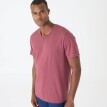 Tričko s výstřihem do V a krátkými rukávy