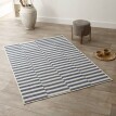 Obdĺžnikový pruhovaný obojstranný koberec