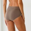Sada 2 kalhotek super maxi z pružné bavlny, s krajkou v pase