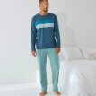 Pyžamové tričko s dlouhými rukávy