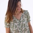 Blúzka s kvetinovým vzorom